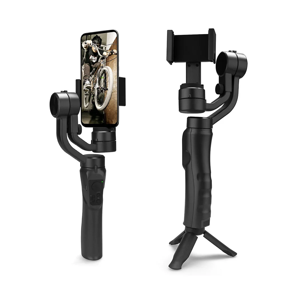 

New Mobile Phone Balanced Video Handheld Gimbal 3 axis Stabilizer Vlog Selfie Stick Gimble with Tripod Live Streaming Hot Sale