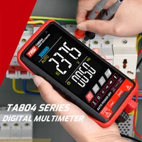 ta804ab digital multimeter auto tester multimeters hd color screen ultrathin intelligent ohm ncv dcac voltage meter