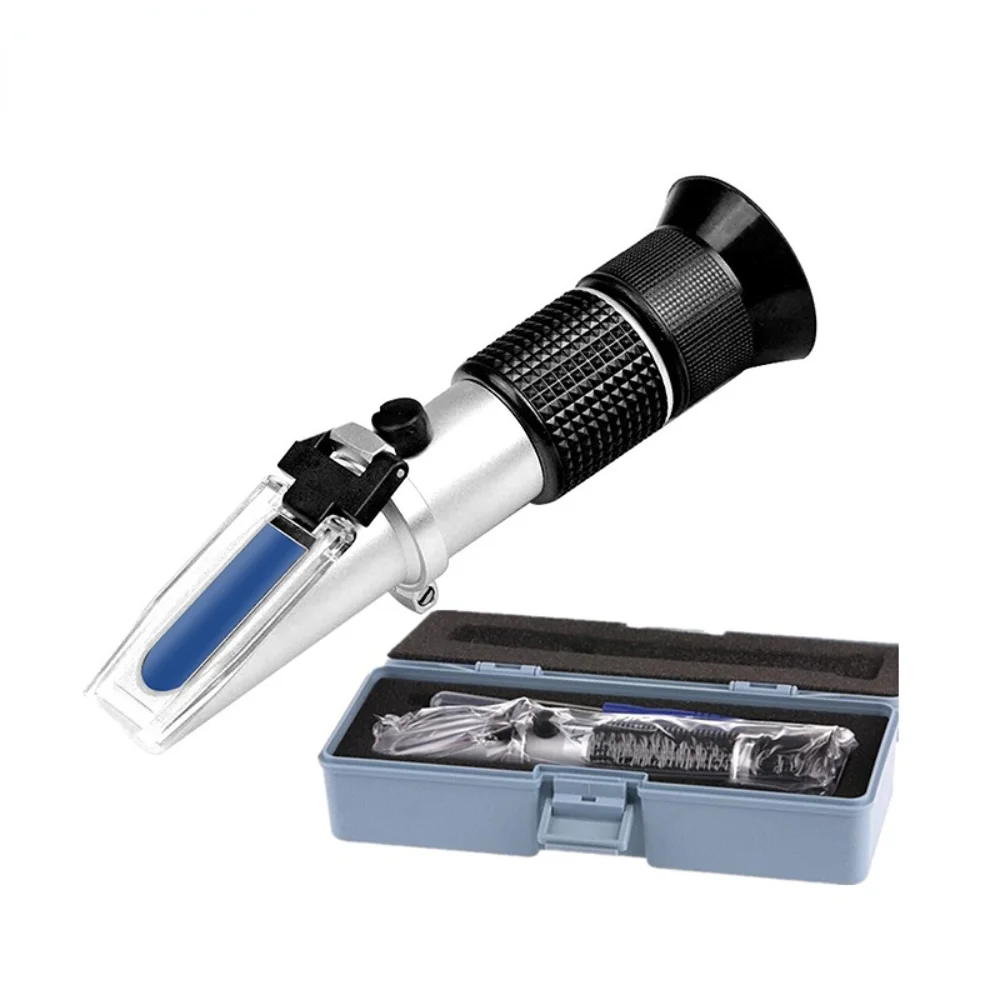

EAFC 4 in 1 HandHeld Car Refractometer Vehicle Urea Tester 30-35% Adblue Fluid Glycol Battery Antifreeze Concentration Meter ATC