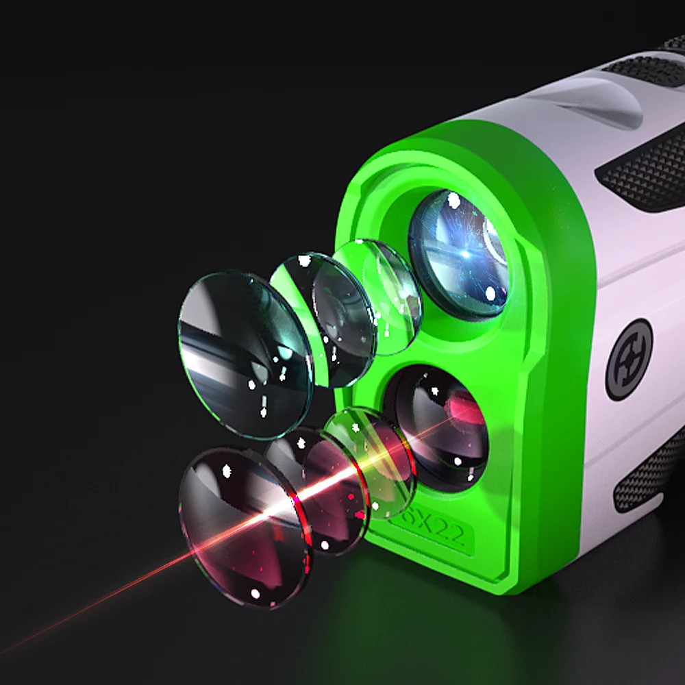 

6x Hunting Rangefinder, Clear Long Distance Telescope,3 Km High Efficient Laser Rangefinder