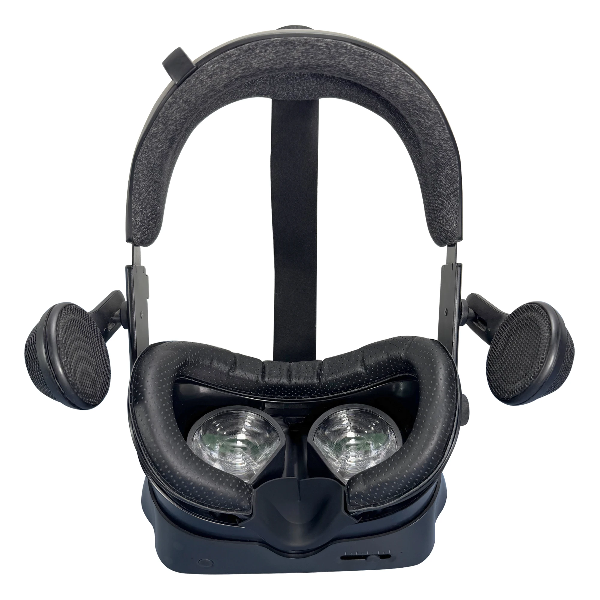 Фото Магнитная расширяющаяся маска для Valve Index, сменная подставка из искусственной кожи, светонепроницаемая силиконовая накладка на нос, аксессуары для VR-игр №3