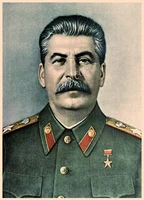 joseph stalin leader of soviet union poster vintage kraft paper painting and print russia cccp ussr wallpaper drawing wall chart