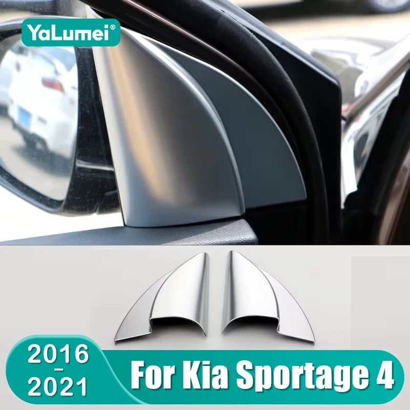 

Для Kia Sportage 4 QL 2016 2017 2018 2019 2020 2021, окно передней двери автомобиля, внутренний треугольник, накладка на коло...