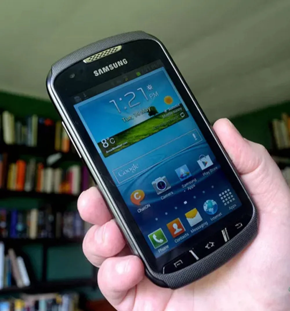 Восстановленный Оригинальный телефон Samsung S7710 Galaxy Xcover 2 с сенсорным экраном 1700 мАч