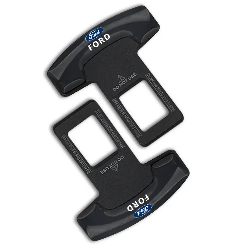 

1pcs Car Logo Seat Belt Buckle Clip for Fords Focus 2 3 Kuga 1 2 Fiesta Mondeo Fusion KA Taurus MK 4 5 6 7 8 GRAND B-max GALAXY