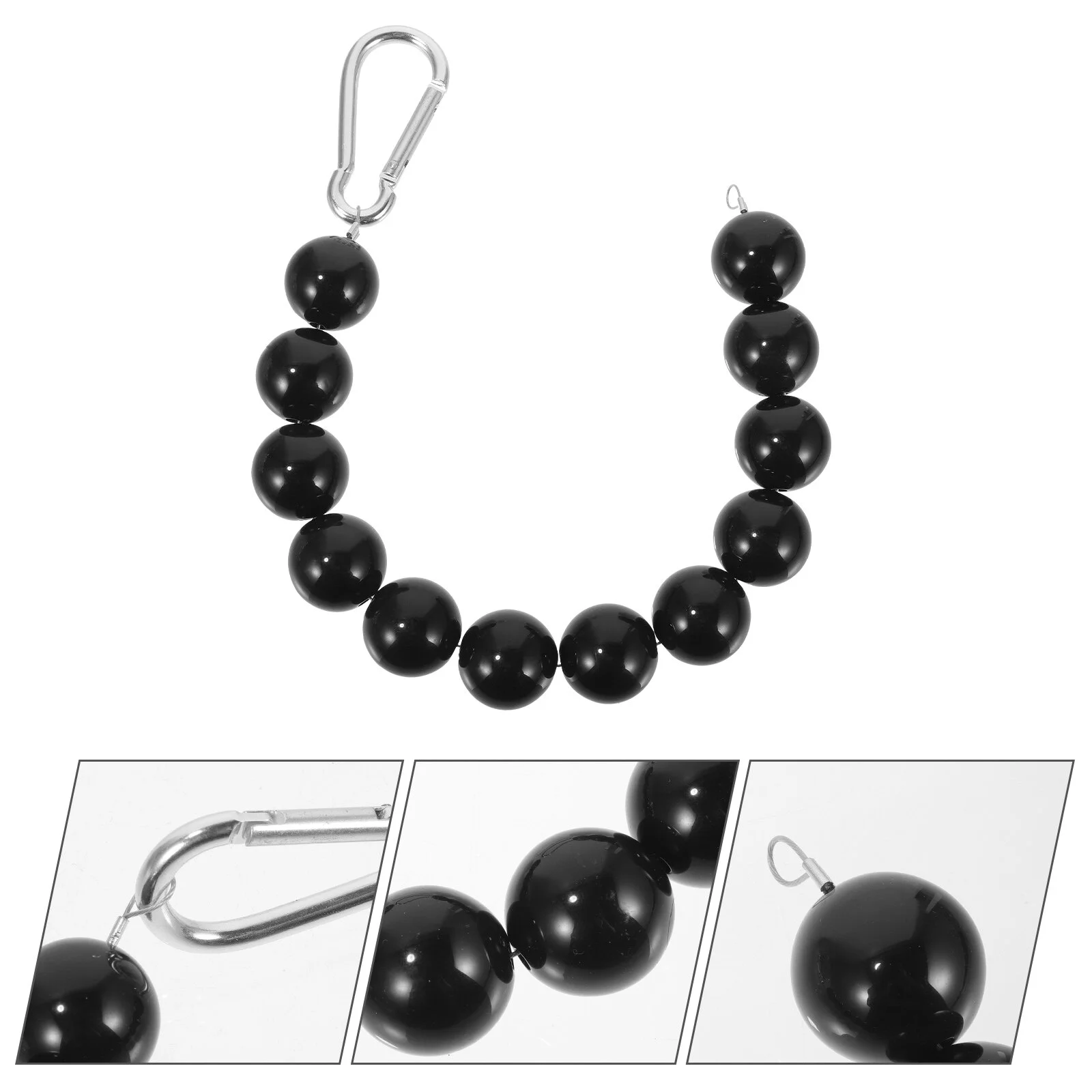 

Flagpole Retaining Ring Guide Chain Replacement Stainless Steel Necklace Tool Arrangement Acrylic Windproof Outdoor Accessories