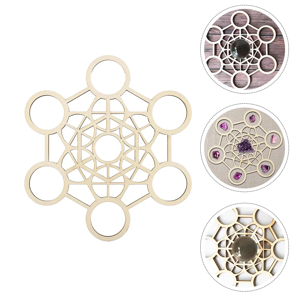 

1Pc Decorative Base Information Board Decor Decorative Board Grid Board