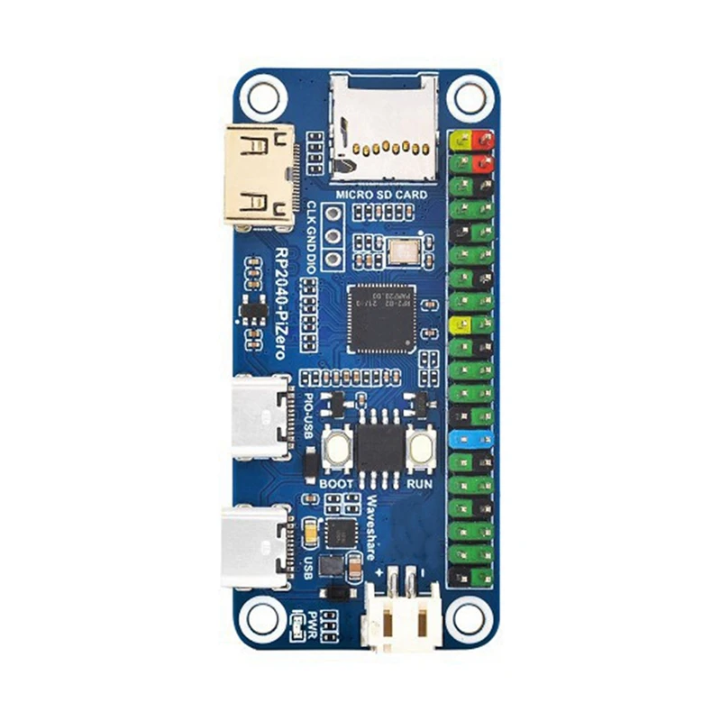 Плата разработки PCB RP2040-Pizero на основе двухъядерного процессора RP2040 совместимого