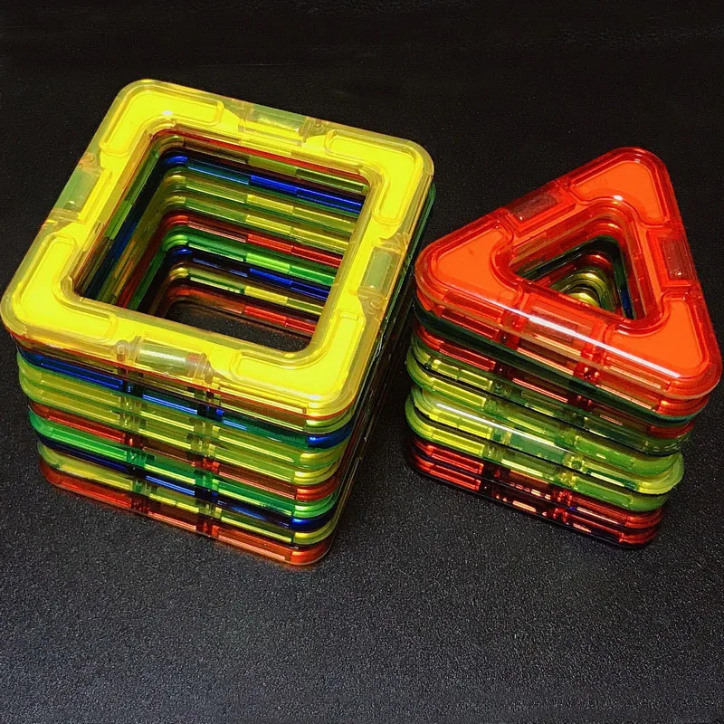 

Big Magnetic Blocks DIY Building Single Bricks Designer Accessory Construct Magnet Model Educational Game Toys For Children Kids