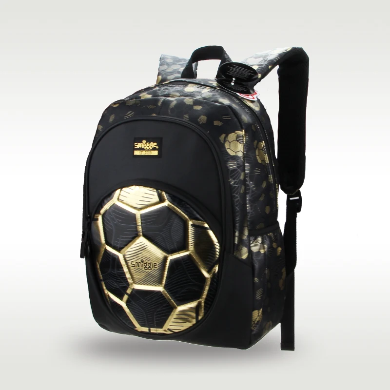 

16 Inch Children's Backpack Golden Football Waterproof Lightweight Backpack Fashion Versatile Children's Bag 7-16 Years