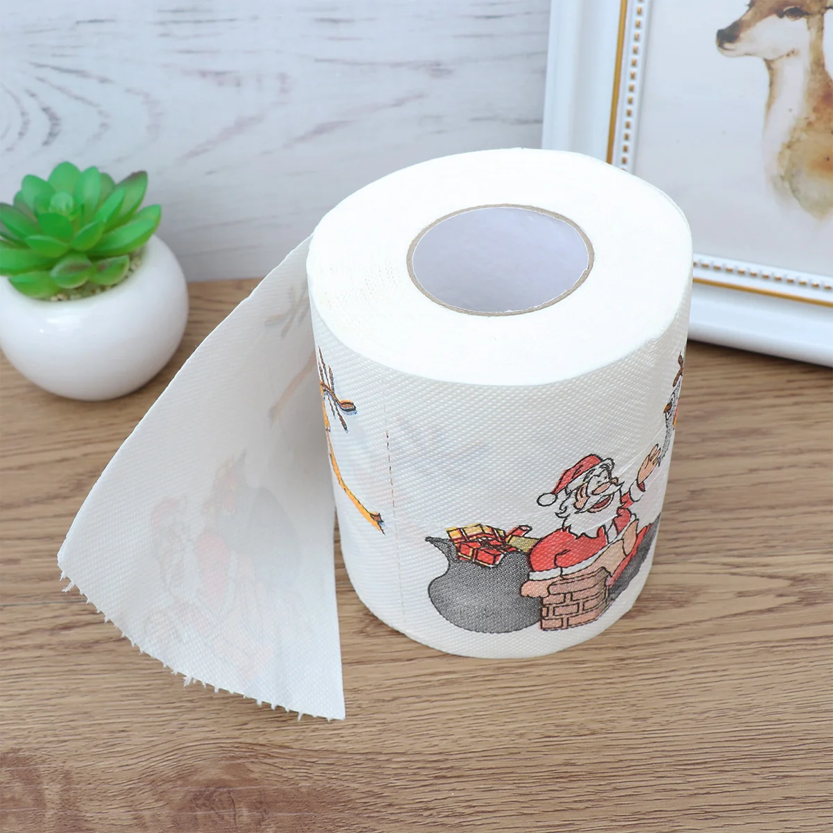 

1 pc Novelty Christmas Party Funny Christmas Roll