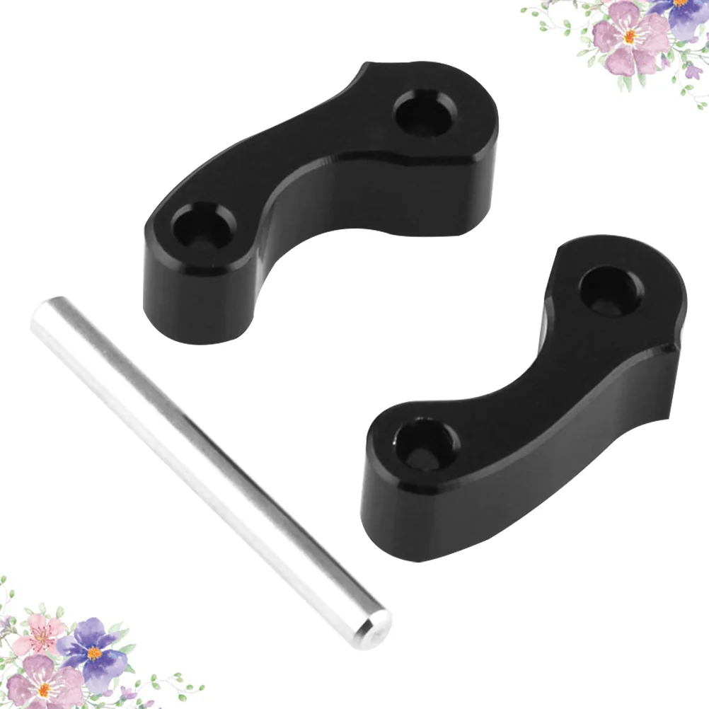 

1 Pair Car Window Latch Hinges Aluminum Alloy Window Latch Pivot Compatible with 95-04 00-06 (Black)