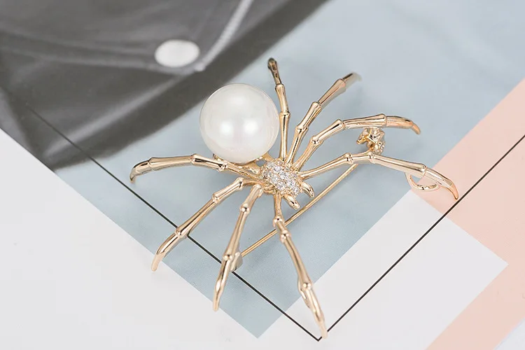 Преувеличенный античное серебро Цвет броши на булавке искусственный жемчуг