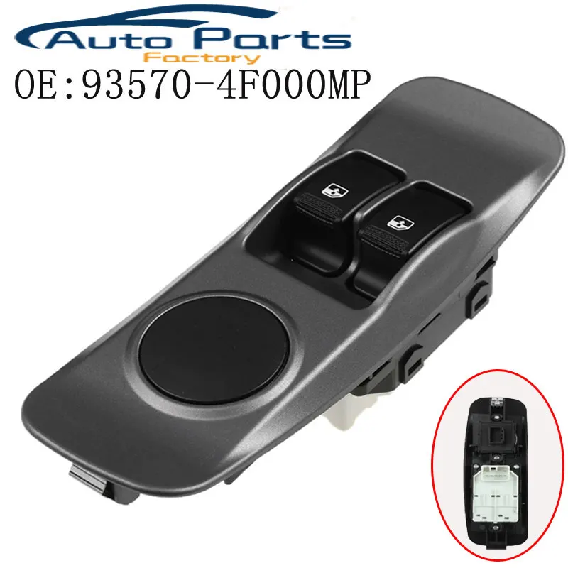 

New Electric Power Window Switch With Frame For H100 Pick-Up 2004-2010 With 7 Pins 93570-4F000MP 935704F000MP