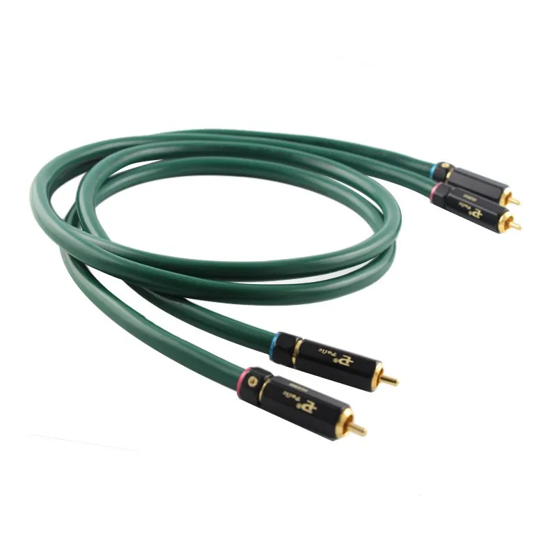 Фото Hifi Пара Furutech Alpha series FA-220 OCC rca аудио кабель усилитель CD DVD плеер динамик PR-109 Gold RCA кабель для соединения №1