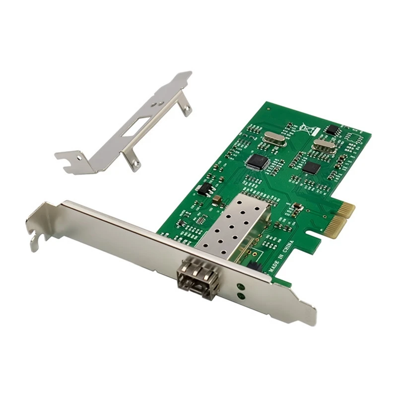 

Ethernet Сетевая карта RTL8105E PCI-E X1 100M, один порт, SFP волоконная сетевая карта, адаптер, быстрый Ethernet сервер NIC