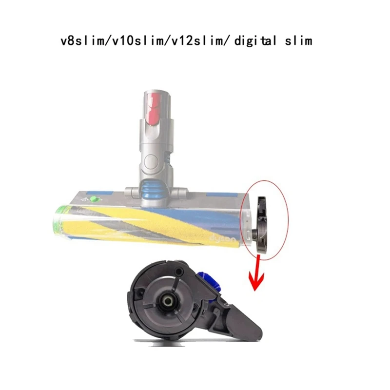 Тонкая задняя крышка для Dyson V8slim V10slim V12slim запасные части цифрового тонкого