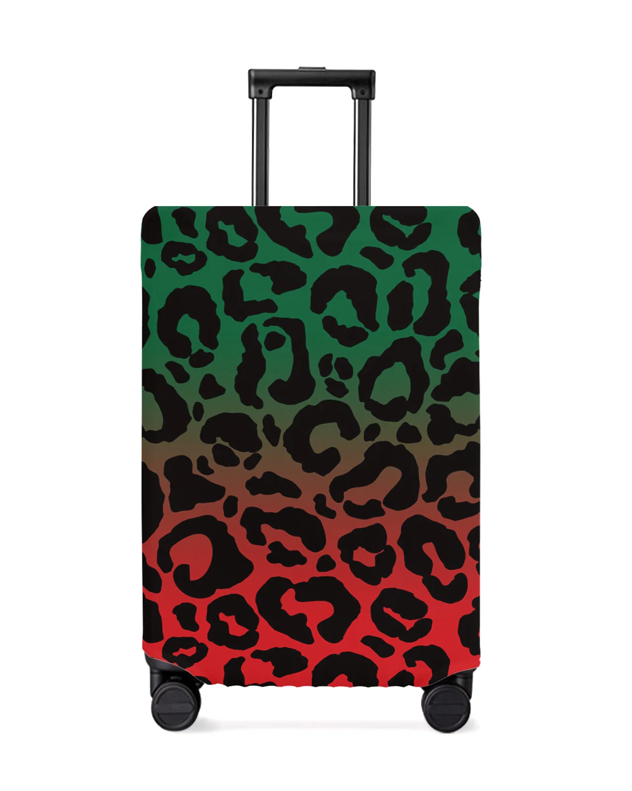 

Leopard Patterned Animal Skin Texture Gradient Travel Luggage Cover Elastic Baggage Cover Suitcase Dust Case Travel Accessories