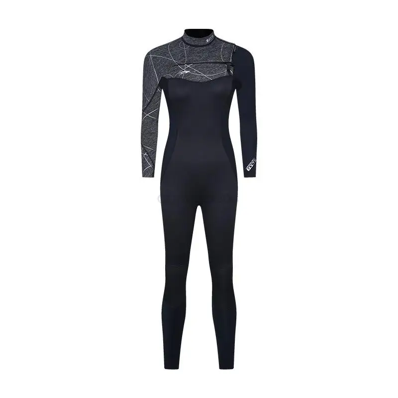 

OUZO Full-body 3mm Neoprene Wetsuit Surfing Swimming Diving Suit Triathlon Wet Suit for Cold Water Scuba Snorkeling Spearfishing