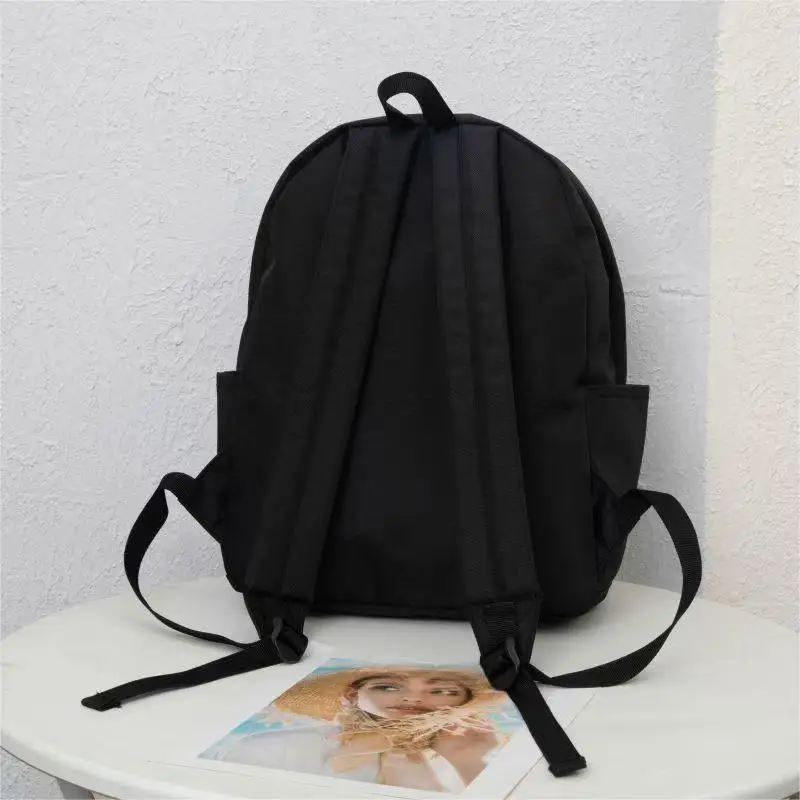 Детский рюкзак для Хэллоуина черно-белый школьный