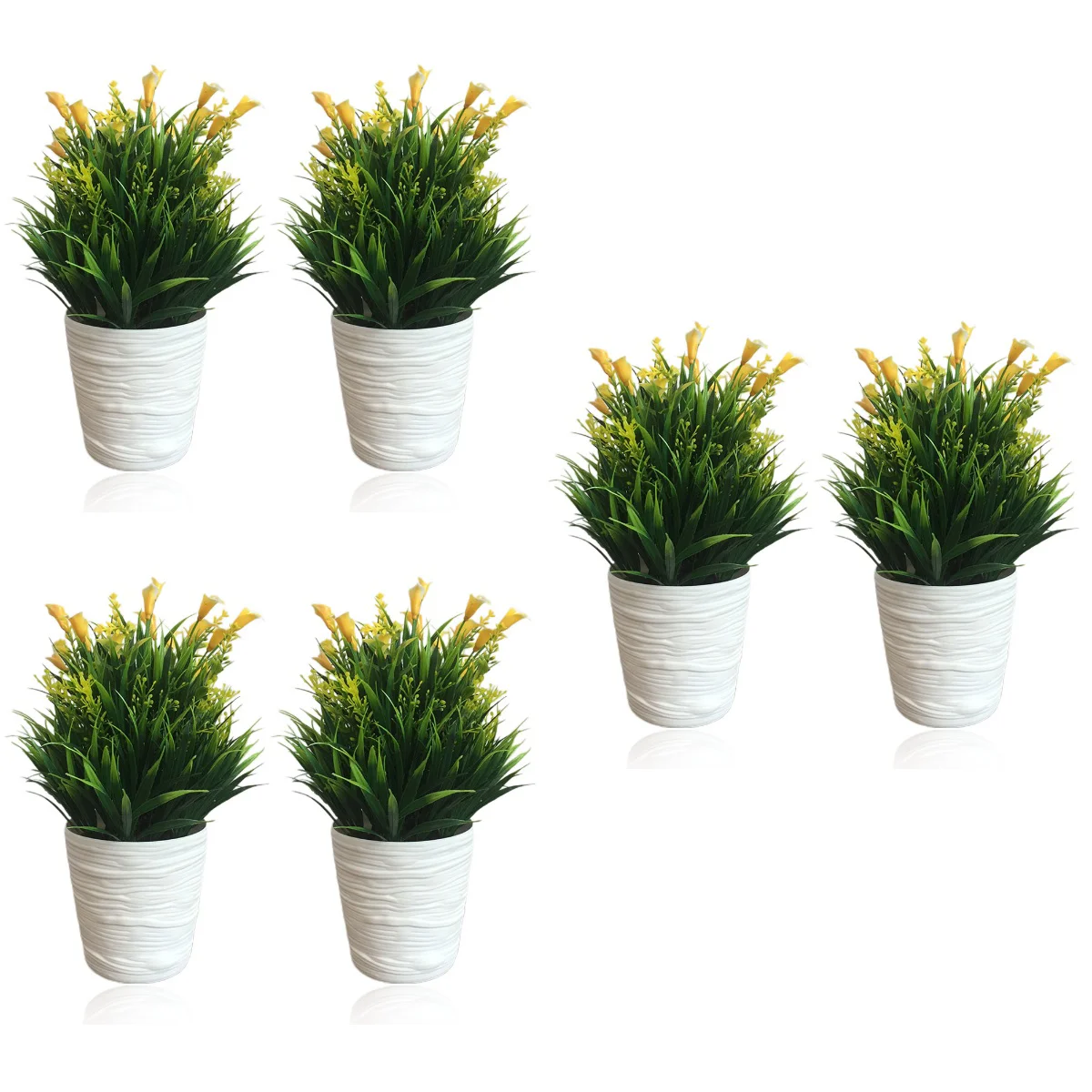 

6 Desktop Flower Bonsai Household Flower Decor Decorative Artificial Flower