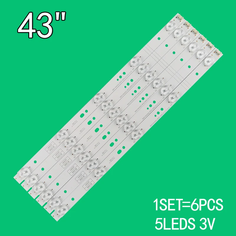 Для 43-дюймового ЖК-телевизора Skyworth 5835-W43002-2P00 RDL430WY LD0-10D PH43E30 PH43E30DSGW PH43E30 43X5 43LES70T2 43K2 подсветка
