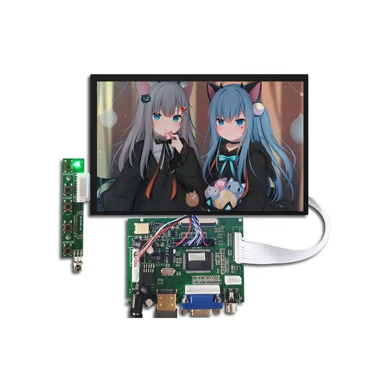 

39-контактный Ips Tft LCD контроллер платы Lvds сенсорный экран для проектора планшета 7-дюймовый дисплей 1280*800 Tft ЖК-панель