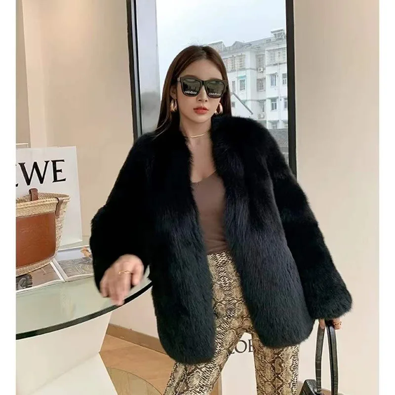 

Лидер продаж пальто женские зимние 2022 меховые норковые меховые толстые зимние однотонные женские пальто с карманами из натурального меха