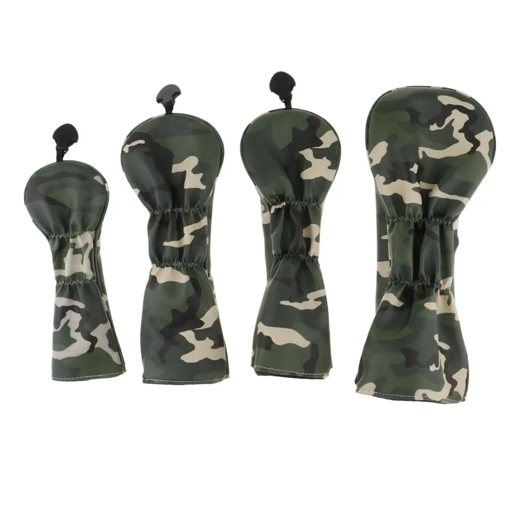 

4Pcs/Set Golf Club Headcover Driver Covers for with No. Tag 5 7 X