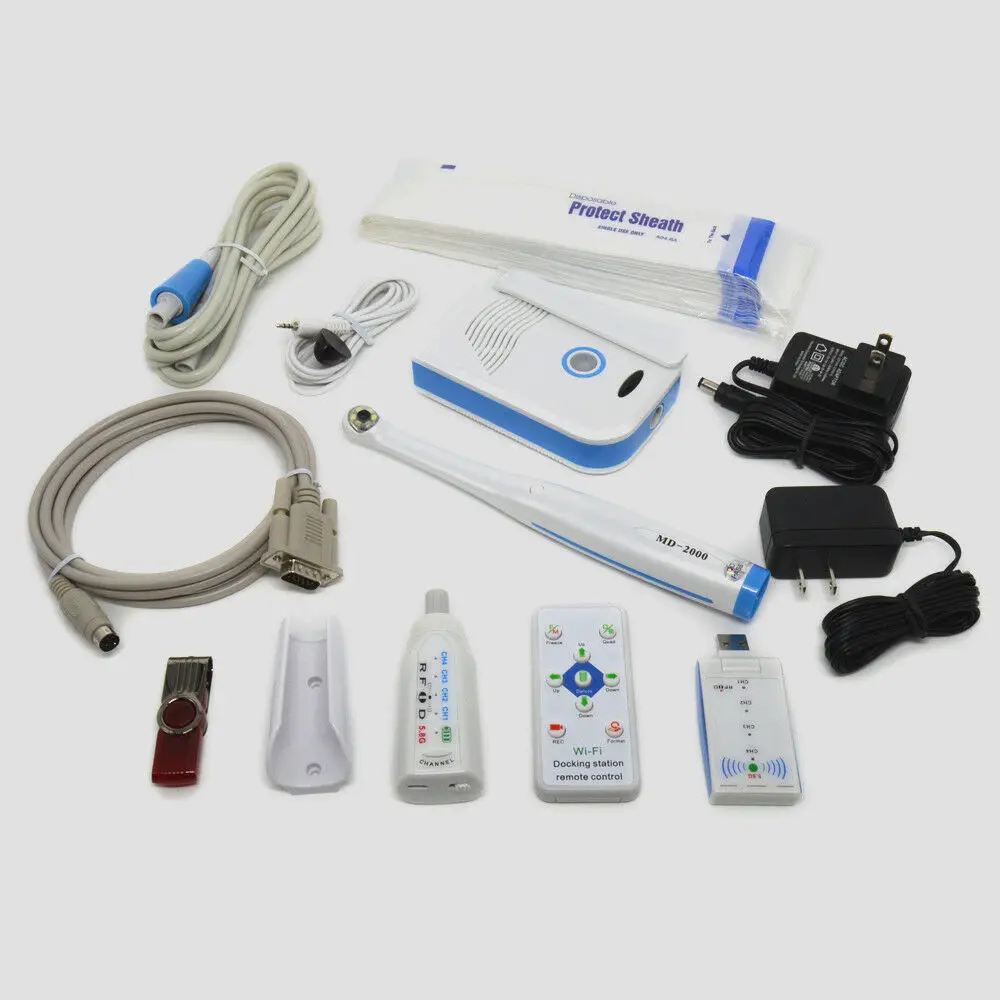 

2.0 Mega Pixels Wired Intraoral Oral Camera Dental Imaging System 1/4 Sony CCD