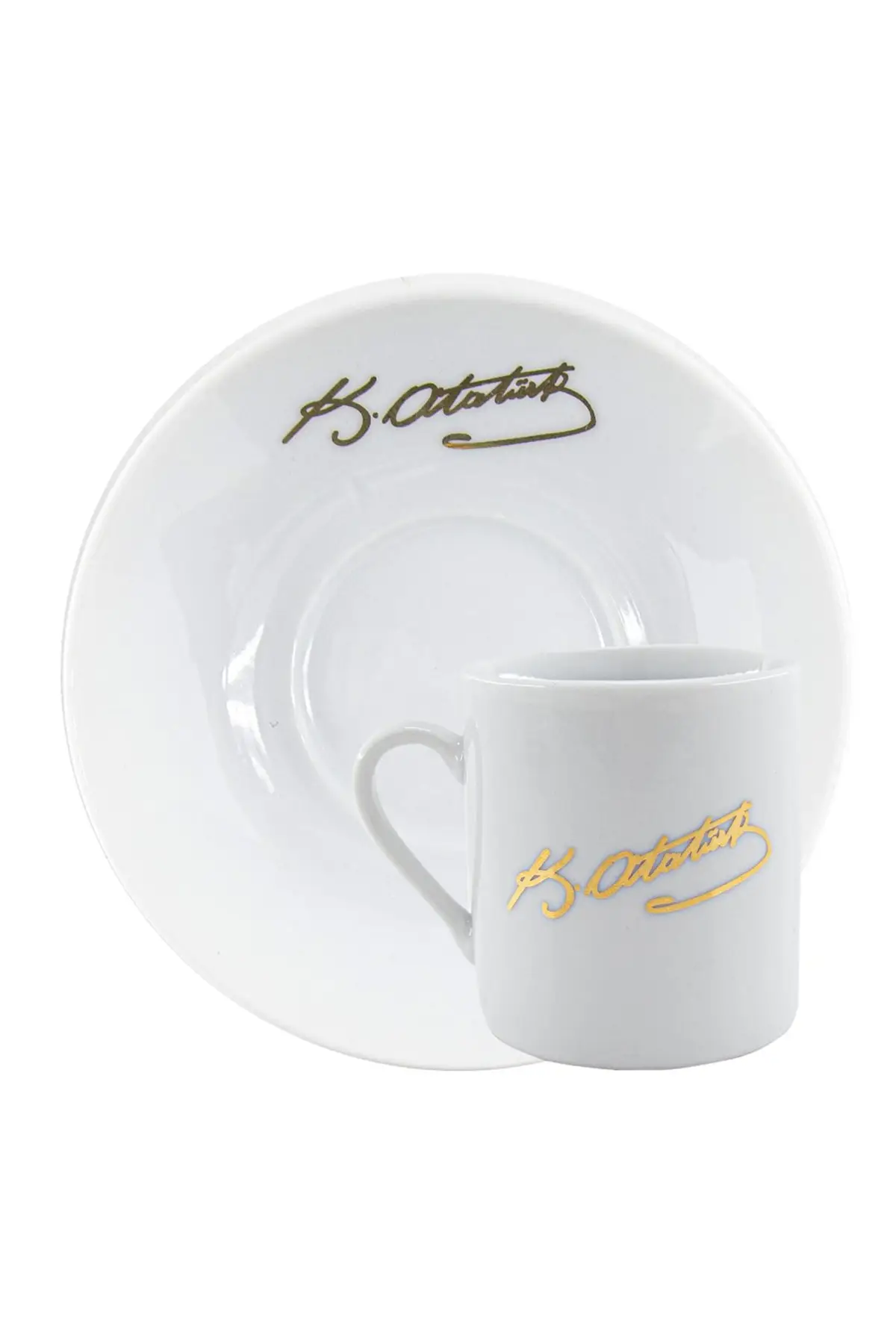 

Amazing Turkish Greek Arabic Coffee & Espresso Cup Set MHT-019 ATA Signed 12 Person Cup Set