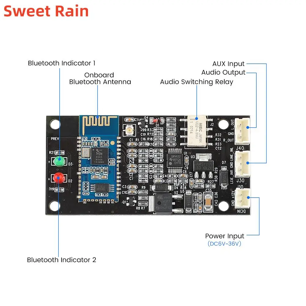 CSR8645 AIYIMA Bluetooth аудиоприемник плата усилители модуль без потерь APTX для усилителя