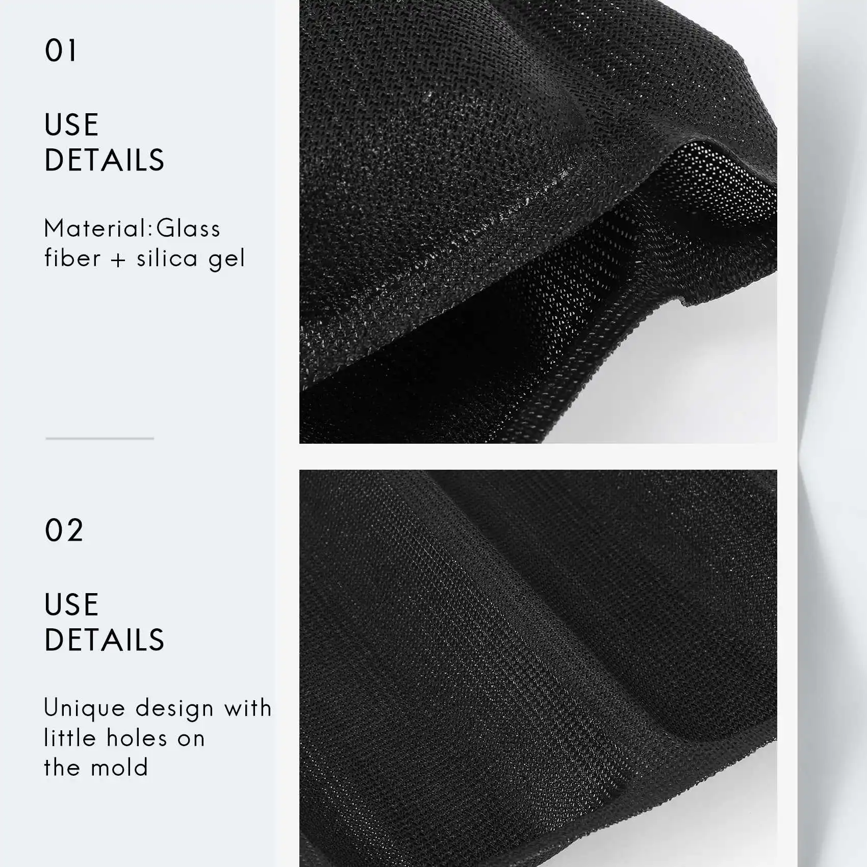 Силиконовая сковорода - антипригарные перфорированные формы для копья хлеба