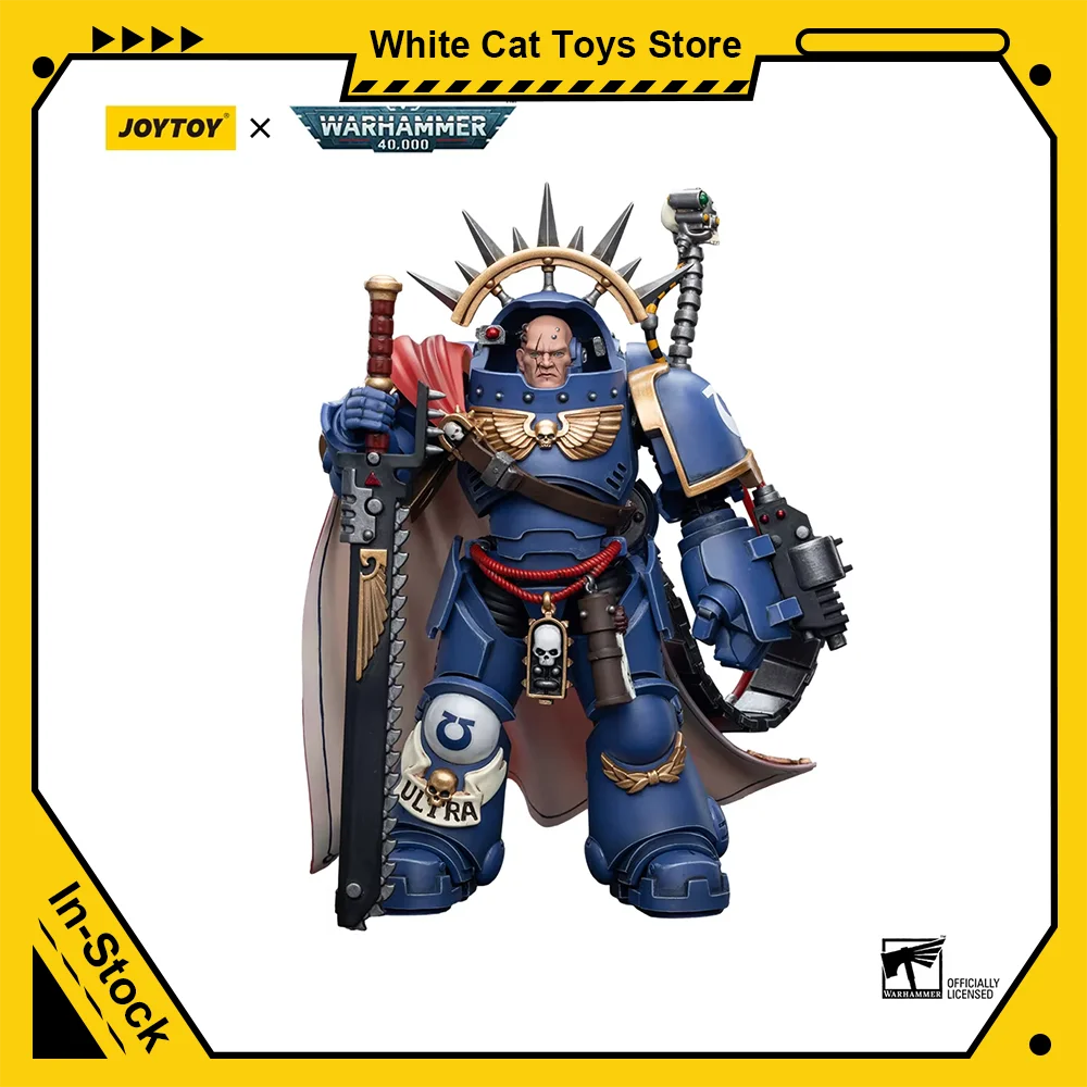 [В НАЛИЧИИ] JOYTOY Warhammer 40K 1/18 Фигурка Ультрамарин Капитан в Гравис Броня Аниме