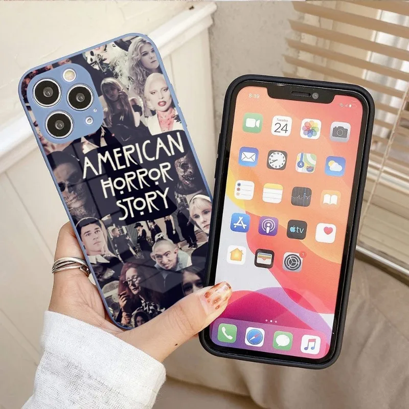 

ТВ Американский чехол для телефона IPhone 14 13 12 11 Pro Max X XR XS 8 7 Plus чехол для телефона из жидкого стекла