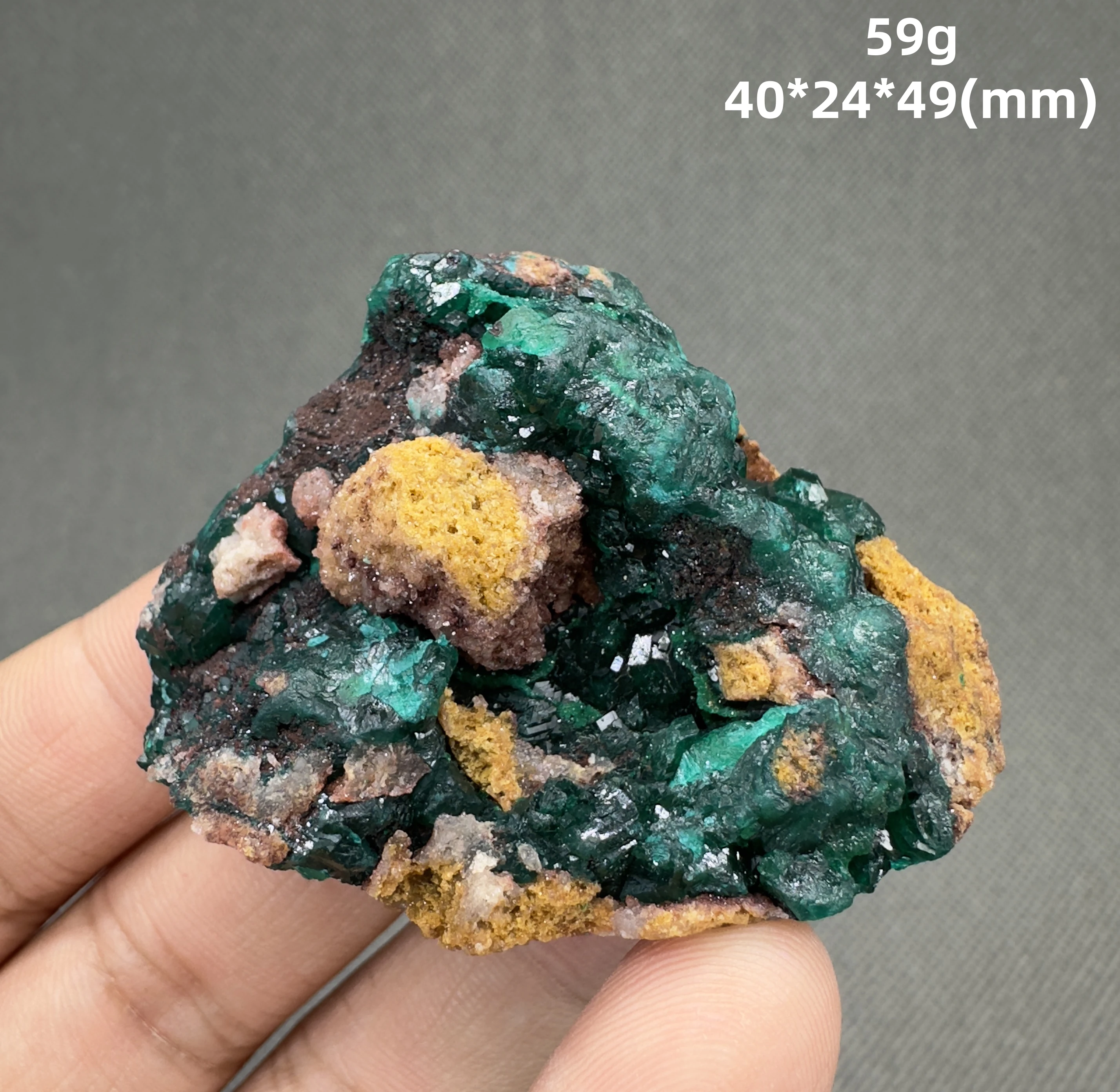 

Зеленый диоптаз из Конго от QIANCHUAN