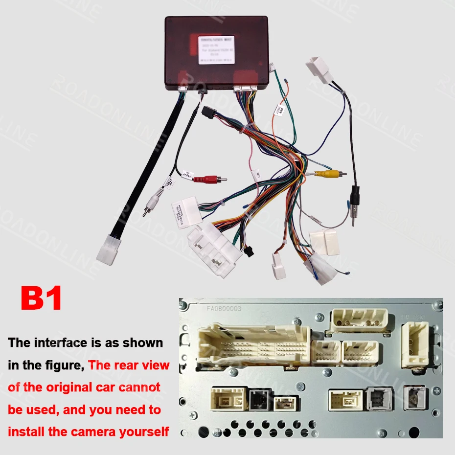 

Автомобильный стерео жгут проводов, адаптер кабеля питания, декодер Canbus Box для TOYOTA, оригинальные модели с высокой конфигурацией