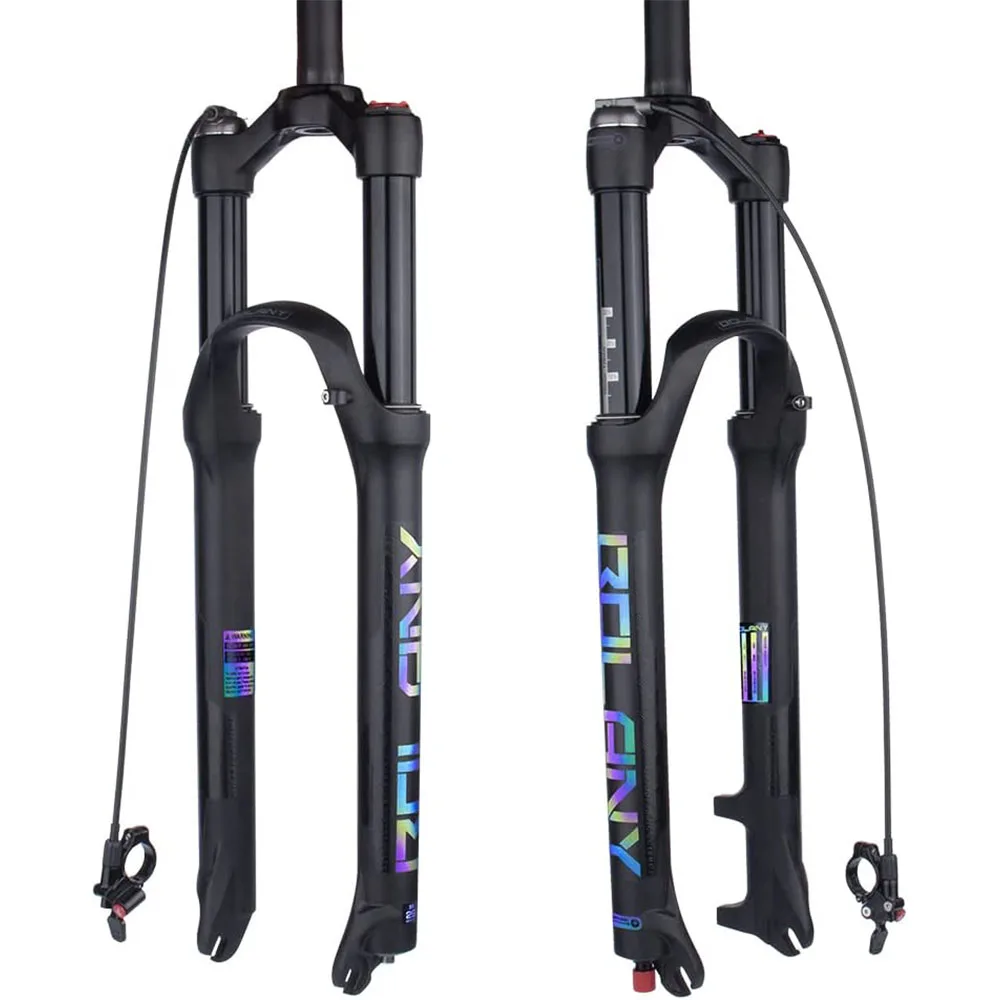 

Bicycle MTB Suspension Front Fork 26/27.5/29 Inch Magnesium Alloy Suspension Shock Straight Tube/TaperedTube Bicycle Accessories
