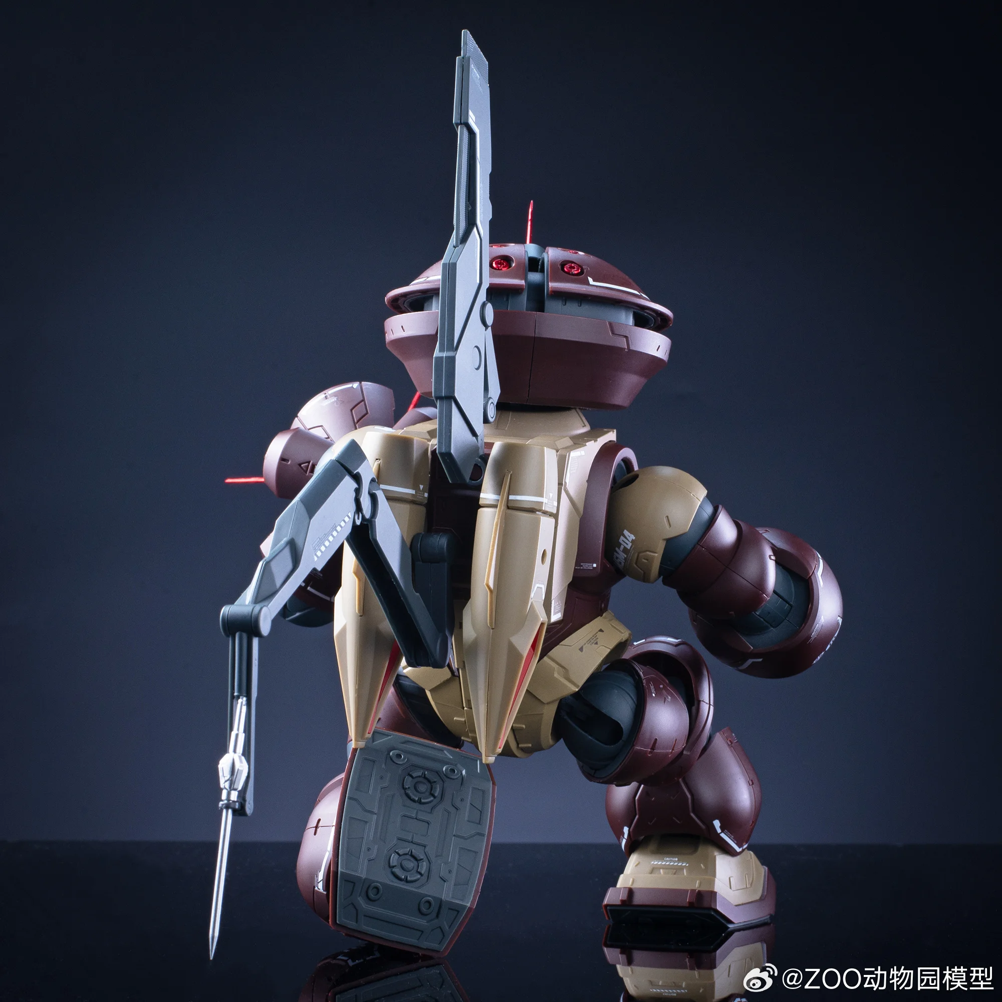Фото Модель ZOE, нестандартная масштабная модель MSM-04 Acguy Thunderbolt Ver. Коллекционная пластиковая модель-конструктор «Амфибийный мобильный костюм» для фанатов аниме №5