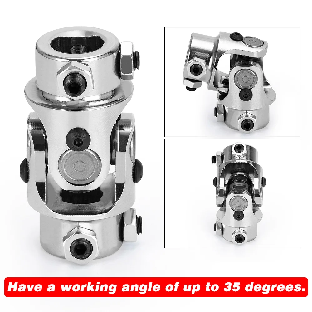 3/4 &quotDD X 3/4&quot-30 SP шлицевый хромированный одинарный U-образный вал универсальное