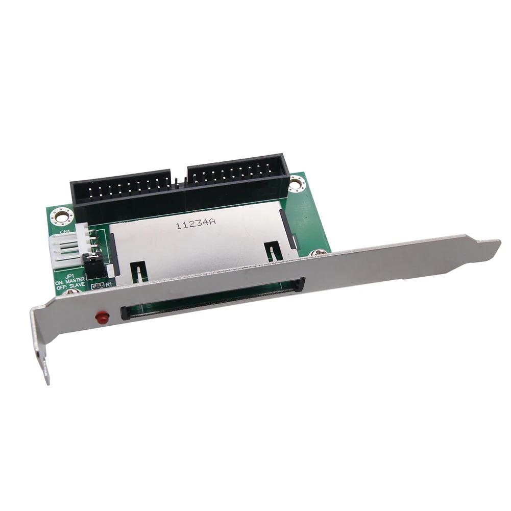 

Адаптер для задней панели PCI кронштейн конвертер компактная вспышка 40-контактный разъем CF на IDE
