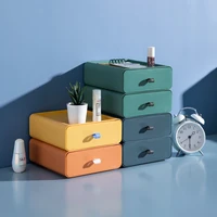 new desktop organizer drawer makeup storage box stackable jewelry container medicine case large capacity mask office