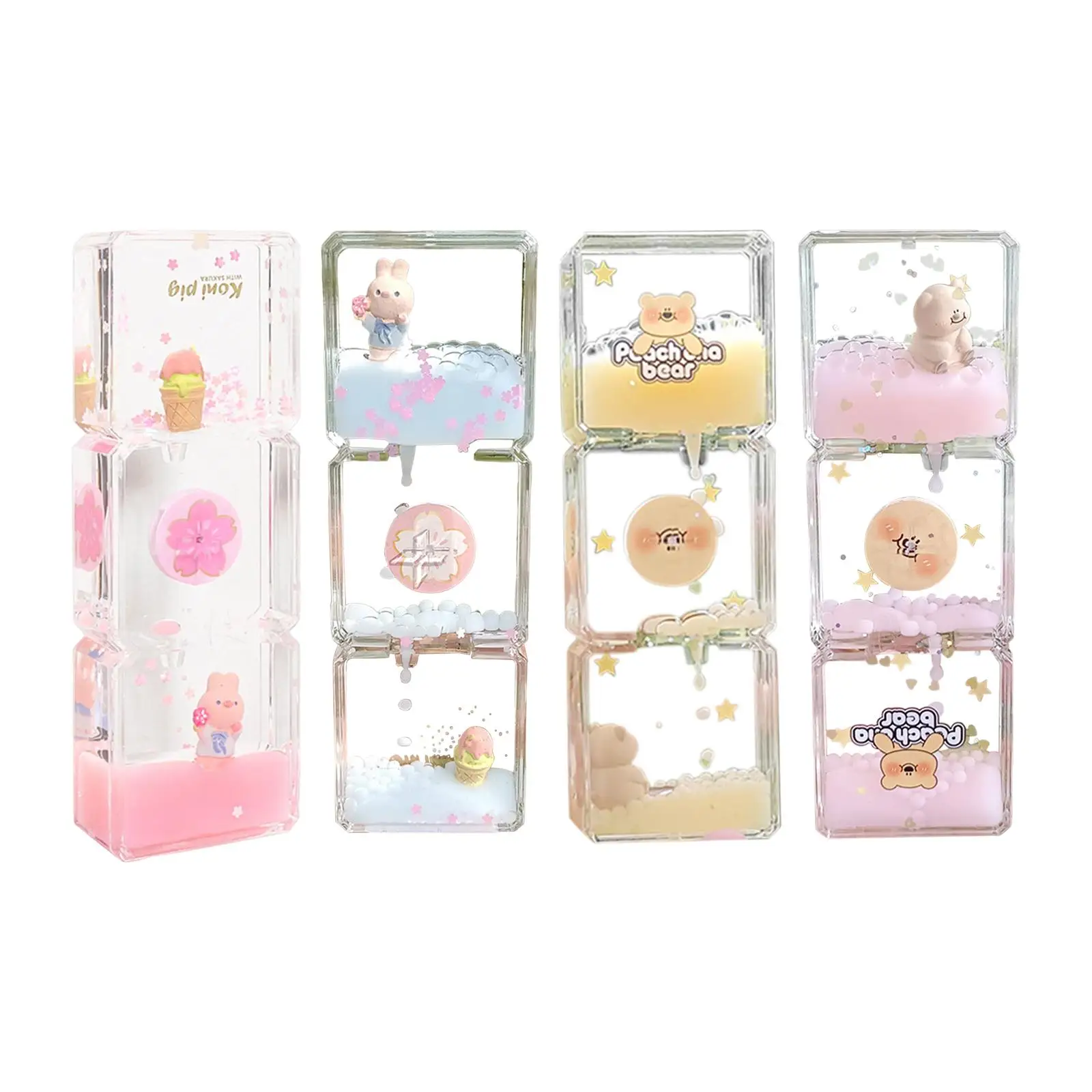 

Креативный барботер с жидкостью, таймер для домашнего декора, настольные игрушки, сенсорные игрушки, таймер для масла, таймер для жидкости для мальчиков и девочек, праздничный подарок