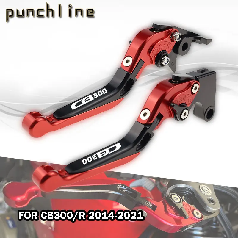 

Fit For CB300 CB300 R 2014-2021 Folding Extendable Brake Clutch Levers CB300R Motorcycle CNC Accessories Adjustable Handle Set