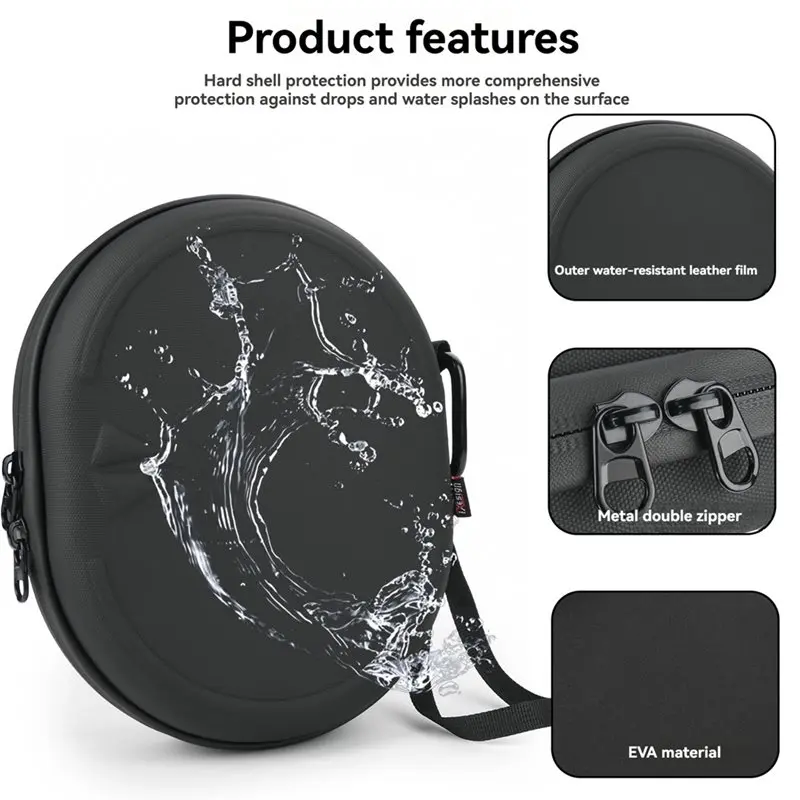 Фото 【НАДЁЖНОЕ КАЧЕСТВО】Сумка для хранения наушников TXESIGN для Tune 510BT 720BT Soundcore Q20i Q30 Sony WH-CH520, ударопрочная портативная сумка №5