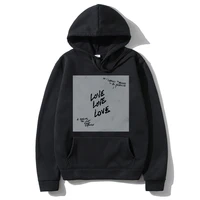 rap kanye west true love hip hop music 2022 new album print hoodie men women oversized eu size hoodies male harajuku sweatshirt