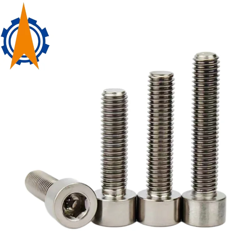 

TA2 Pure Titanium DIN912 M3 M4 M5 M6 M8 M10 M12 Hexagon Hex Socket Head Cap Allen Screw Bolt Titanium Alloy Screw For Anodizing