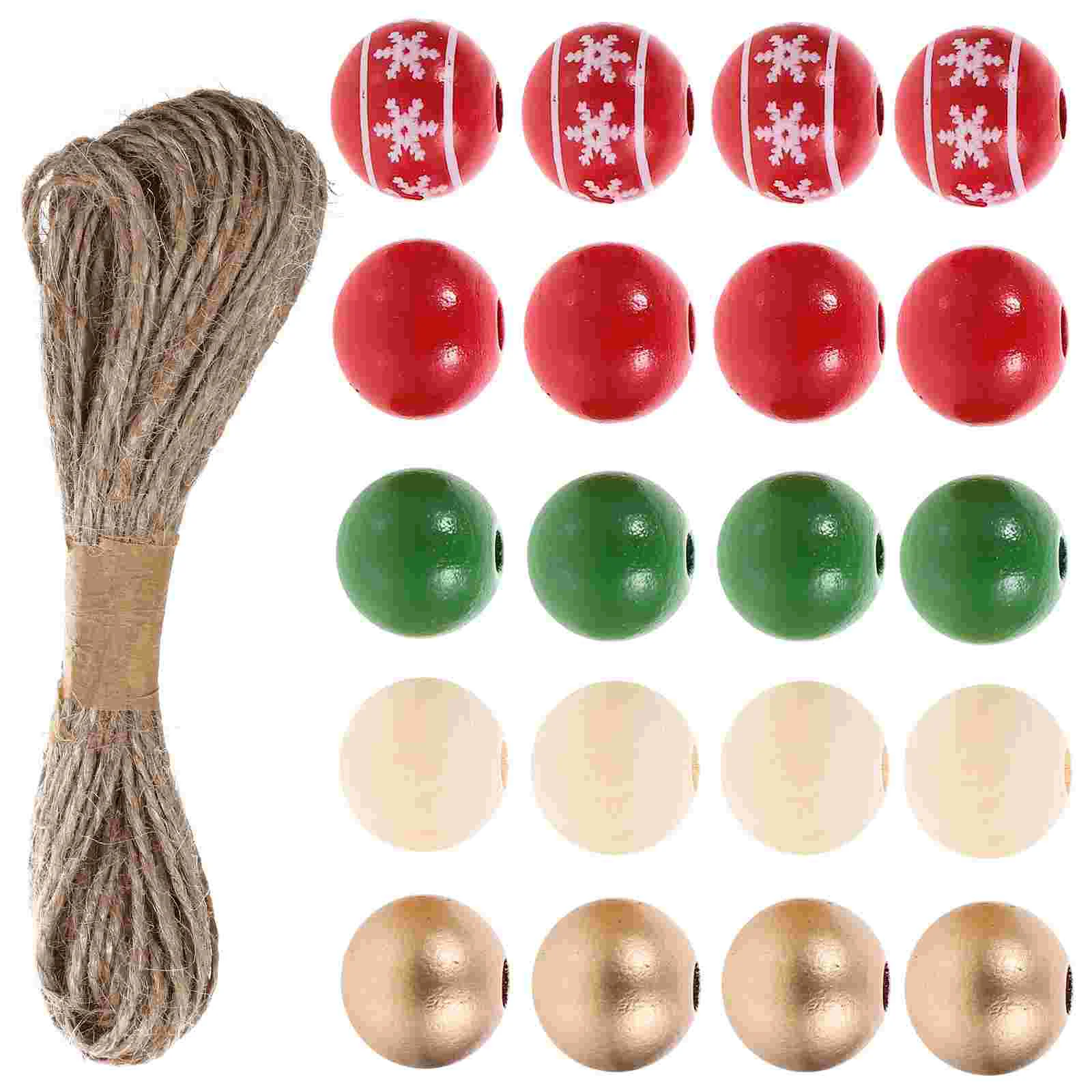 

Craft Making Loose Charms Handcraft Wood Beads Christmas Crafts Adults DIY Jewelry
