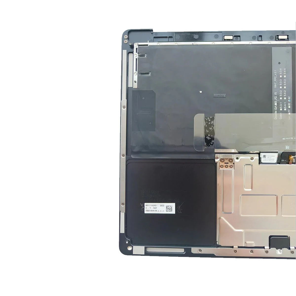 Для Microsoft Surface ноутбук 4 13 5 дюймов 1951 Сенсорная панель Упор для рук клавиатура