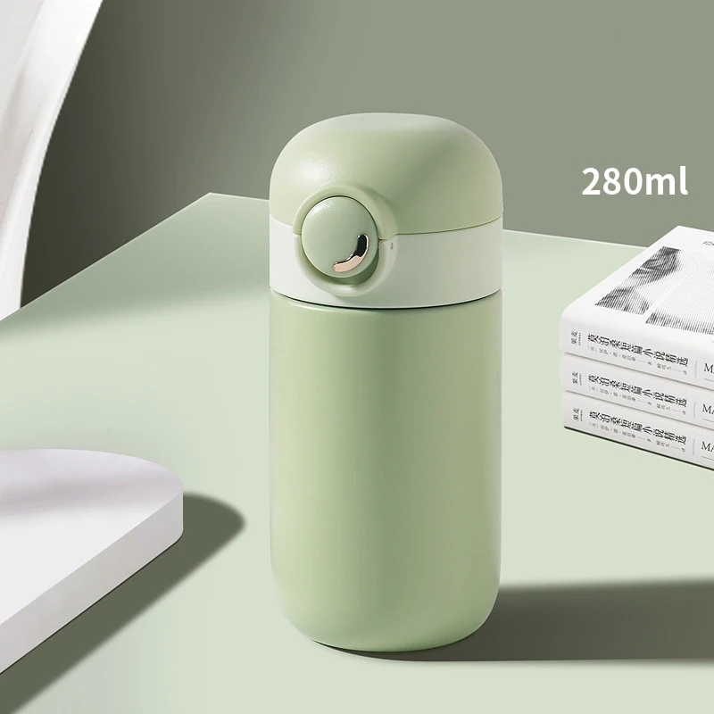 Бутылка для напитков 316 Изолированная чашка из нержавеющей стали, соломенная похлопывающая чашка, Детская Студенческая бутылка для воды